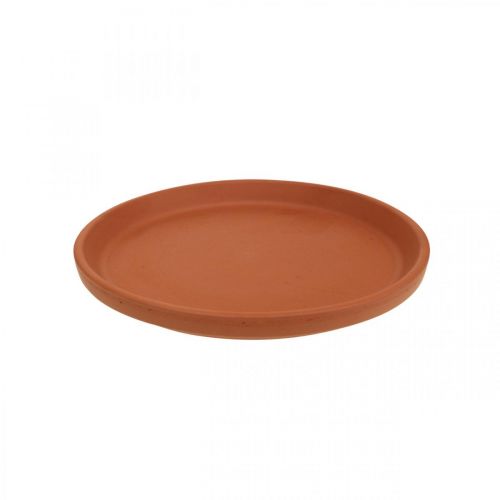 Dessous de verre, bol en céramique, terre cuite Ø13,5cm