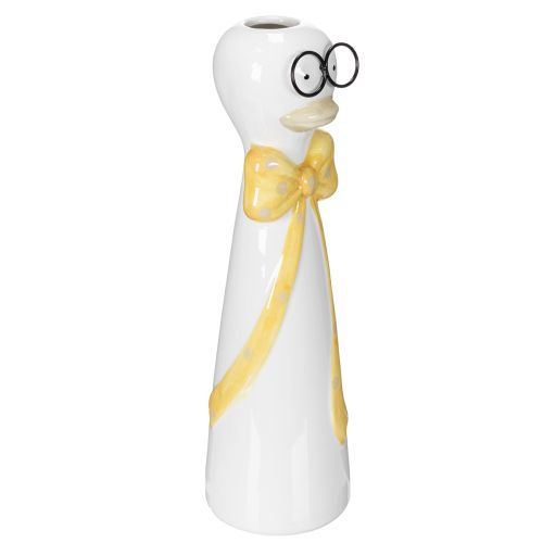 Article Vase canard au design mignon pour une décoration de table amusante, 24 cm, lot de 2