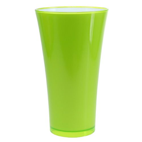 Vase &quot;Fizzy&quot; Ø28.5cm H45cm vert pomme, 1pc