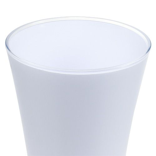 Article Vase “Fizzy” Ø28,5cm H45cm blanc 1 pce