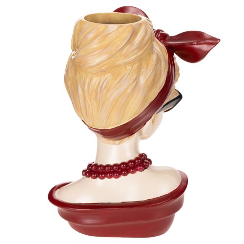 Vase en forme de tête de femme