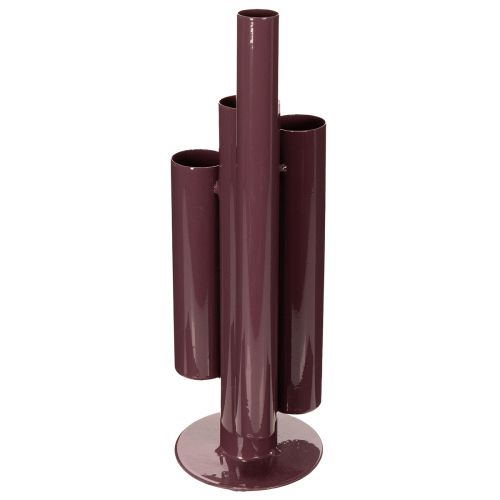 Article Vase fin et moderne pour une décoration de table élégante ; vase décoratif exclusif au design remarquable ; 31 cm