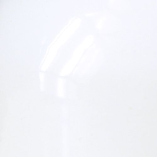 Article Vase décoratif moderne vase métal blanc crème Ø10.5cm H25.5cm