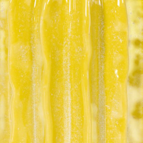 Article Vase en céramique motif cactus, design rainuré pour un intérieur moderne, 13 cm, lot de 4