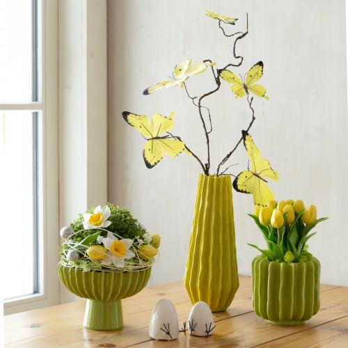 Article Pot de fleurs en forme de cactus, bol idéal pour une touche exotique dans votre intérieur, 16 cm