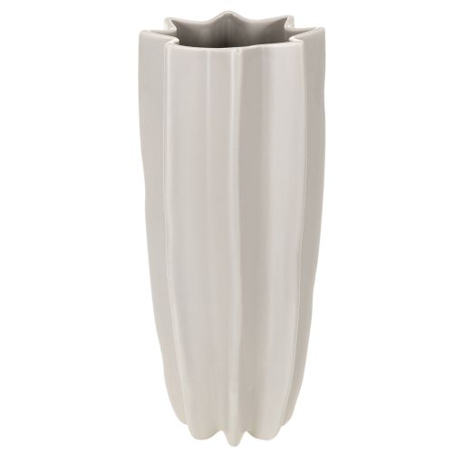 Vase côtelé moderne, grand vase décoratif pour fleurs séchées, 38 cm acheter | Floristik24.be