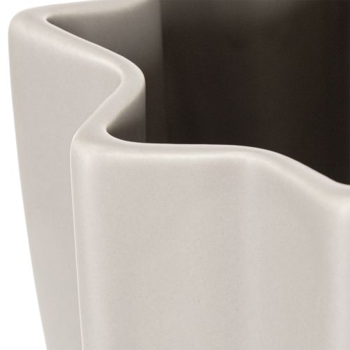Vase côtelé moderne, grand vase décoratif pour fleurs séchées, 38 cm | Floristik24.be