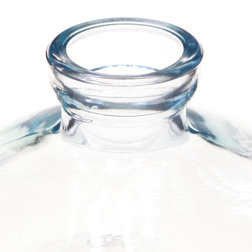 Article Vases bombés en verre Vase déco teinté bleu Ø9cm H6cm 6pcs