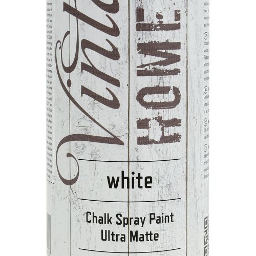 Article Spray de couleur blanc vintage 400ml