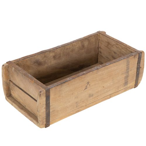 Jardinière vintage en bois, forme brique, 30 cm acheter | Floristik24.be