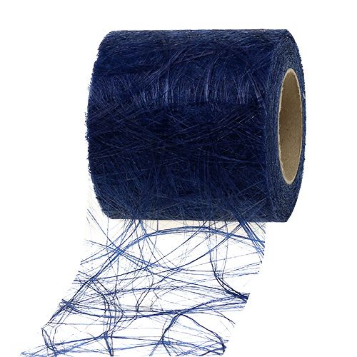 Polaire 8cm 25m bleu foncé