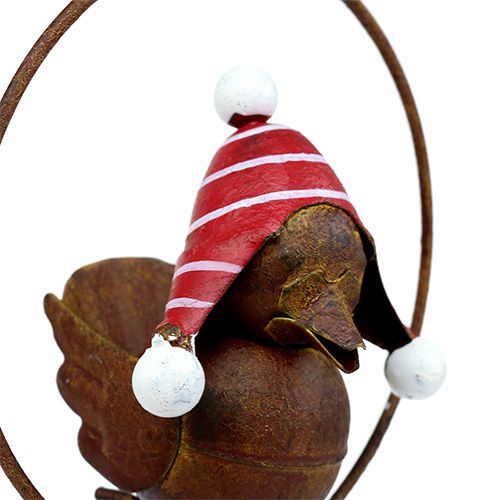 Article Oiseau dans un anneau comme cintre alimentaire Ø12,5cm L45cm 2pcs