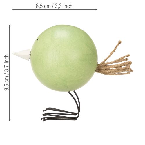 Article Figurines décoratives poussins ronds pour une touche de légèreté et de fantaisie, 9,5 cm, lot de 3