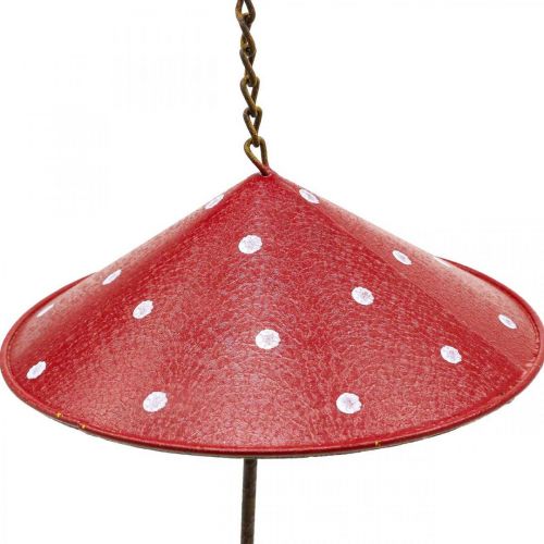 Article Mangeoire champignon pour grille suspendue Ø15,5cm