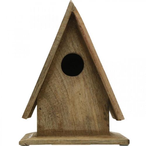 Floristik24 Nichoir déco, nichoir à poser bois naturel H21cm