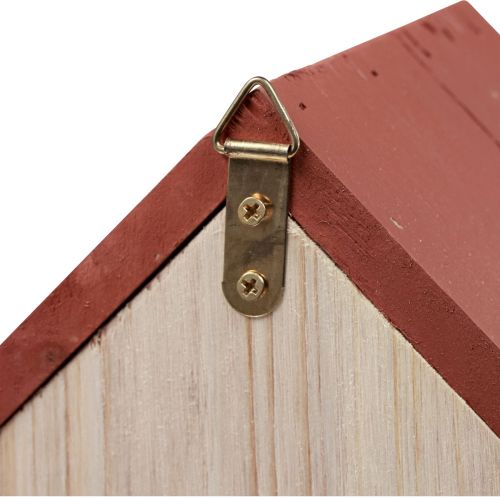 Floristik24 Nichoir nichoir en bois naturel marron/beige 23cm 1 pièce