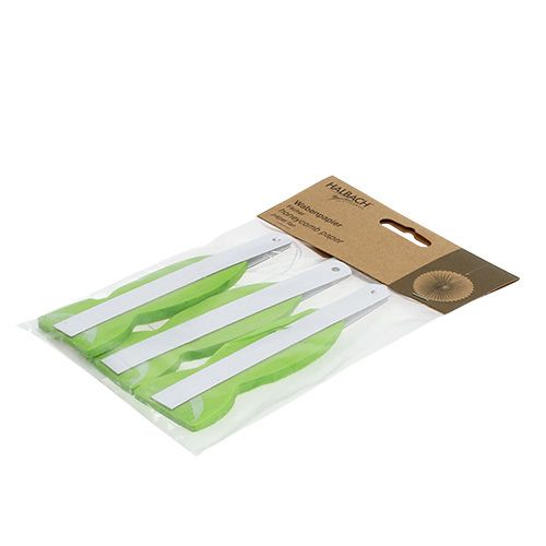 Floristik24 Fleur en papier alvéolé, vert, Ø 20 cm 3 p.