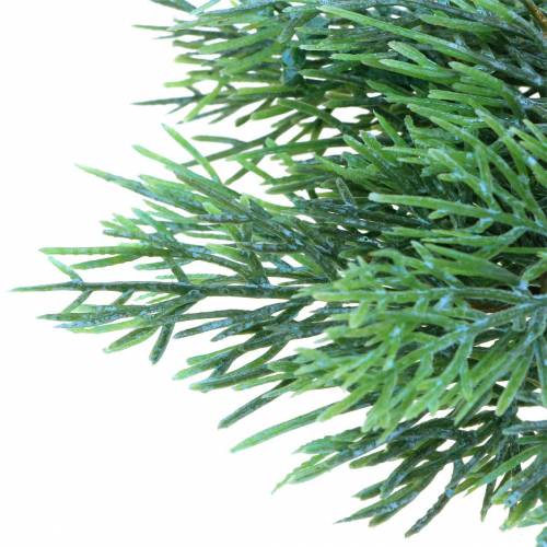 Article Branche de genévrier déco avec cônes vert, bleu lavé 25cm 2 pcs