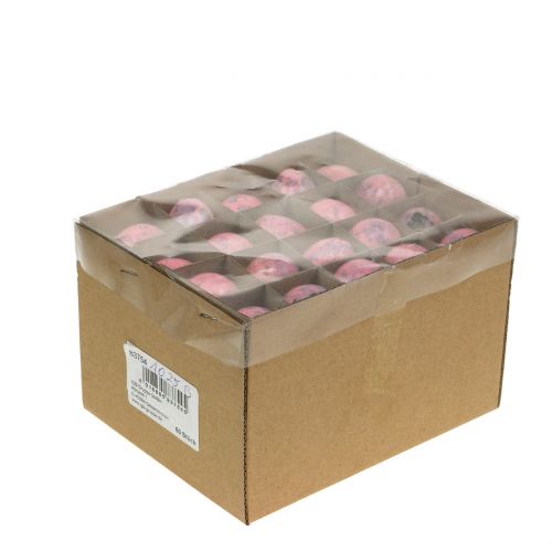 Article Oeufs de caille rose clair 3cm oeufs soufflés décoration printanière 50 pcs