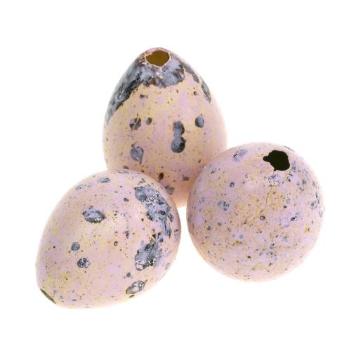 Floristik24 Oeufs de caille lavande 3cm 50 pcs
