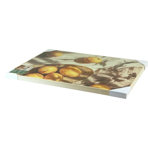 Article Tableau de décoration murale avec citrons, décoration d'été à suspendre 40x60cm