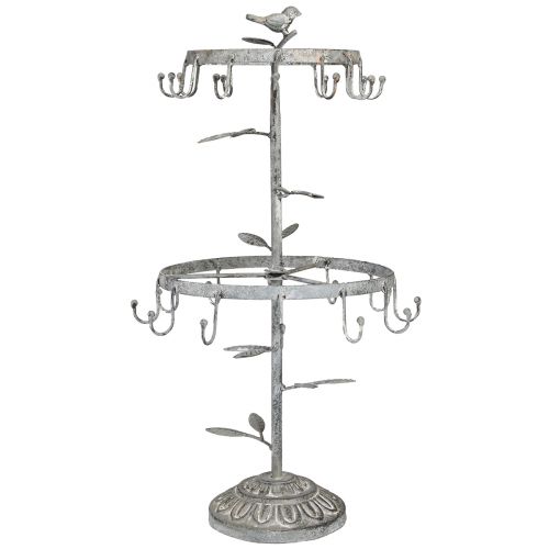 Floristik24 Présentoir antique métal gris Pour suspensions Ø24cm H49cm