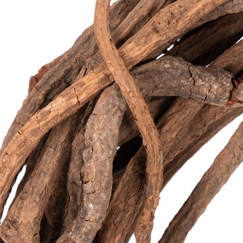 Couronne en osier naturel, idéale pour la confection de couronnes artisanales en art floral, 40 cm | Floristik24.be