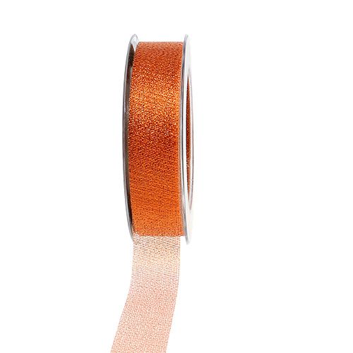 Floristik24 Ruban de noel cuivre 25mm 25m