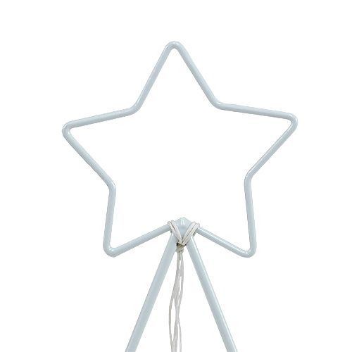 Floristik24 Sapin de Noël en métal blanc H53,5cm