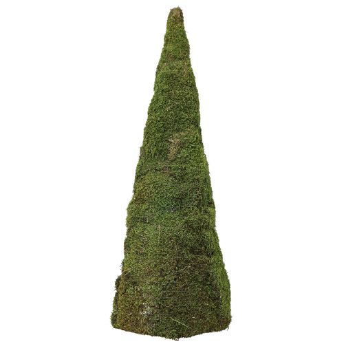 Article Décoration sapin de Noël en mousse vert naturel Ø25cm H70cm