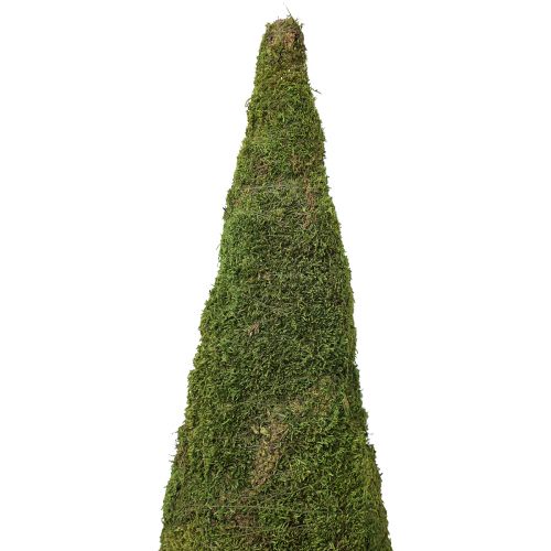 Article Décoration sapin de Noël en mousse vert naturel Ø25cm H70cm