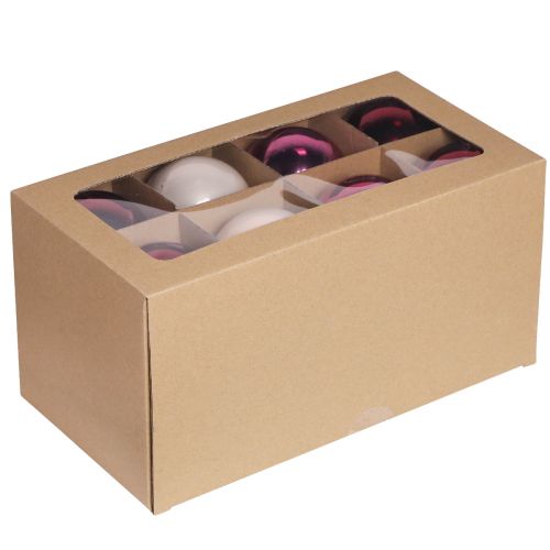 Article Boules de sapin de Noël en verre Berry Mix Ø7,5cm 12 pcs