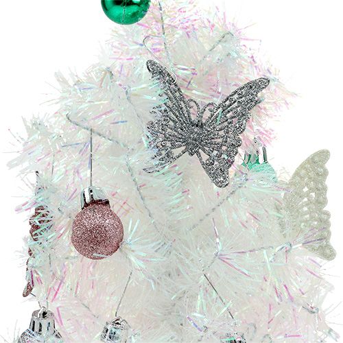 Floristik24 Décoration de Noël Mini Arbre Multicolore 43cm
