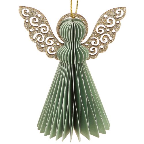 Article Décoration de Noël en papier Décorations pour sapin de Noël menthe 6 cm 12 pcs