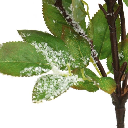 Article Branches de Noël, symphorine, plante artificielle neigée L58cm