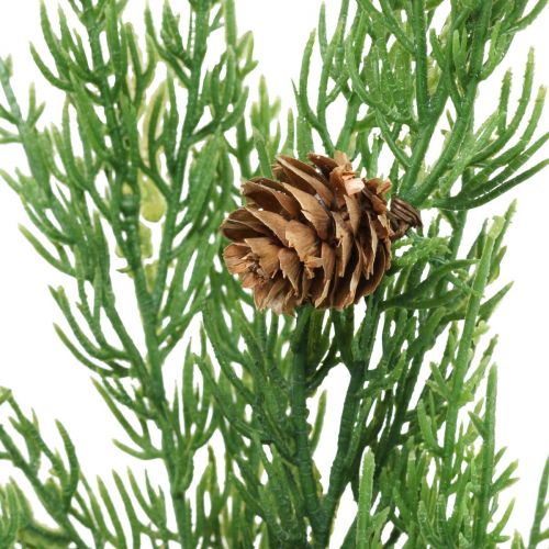 Floristik24 Branches de cyprès branche de Noël artificielle avec cônes 78cm
