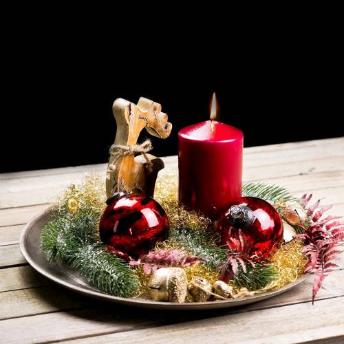 Floristik24 Décoration de noël déco figurine bois de renne 25cm