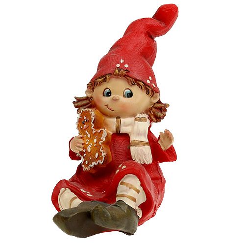 Floristik24 Figurine Noël enfants 11cm rouge 2pcs