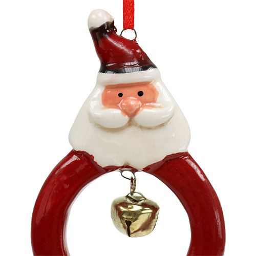 Floristik24 Figures de Noël 8cm - 10cm pour accrocher 3pcs
