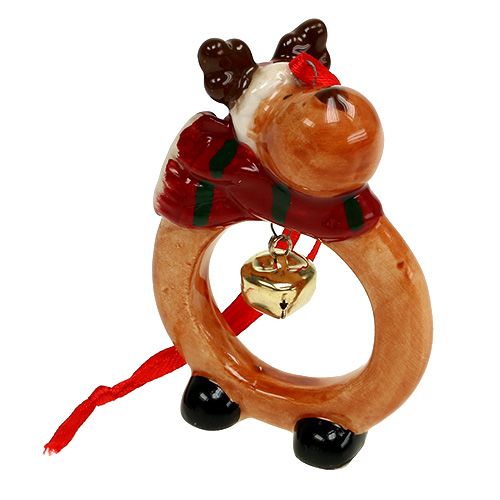 Floristik24 Figures de Noël 8cm - 10cm pour accrocher 3pcs