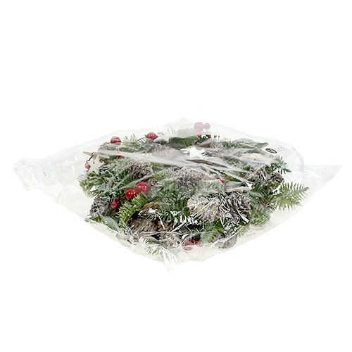 Floristik24 Couronne de Noël avec cônes, baies Ø20cm 2pcs