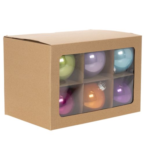 Boules de Noël brillantes, lot