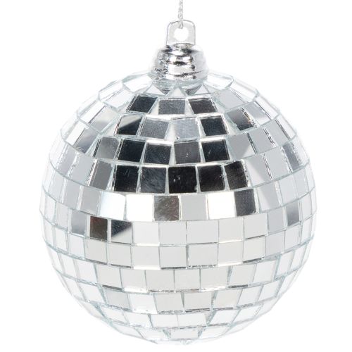 Boule de Noël décorative, boule miroir à suspendre, 7 cm, lot de 6
