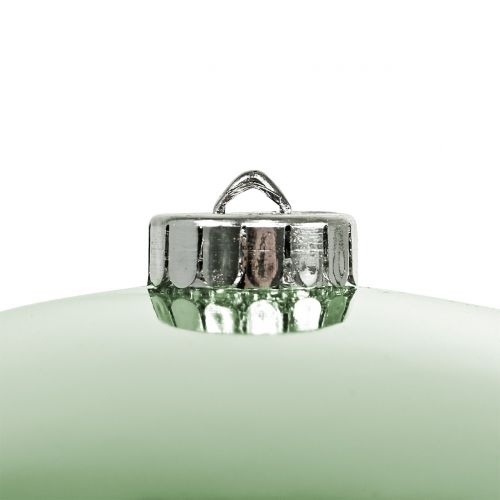Boule de Noël incassable vert clair Ø20cm | Floristik24.be