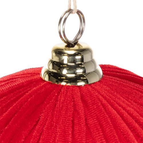 Boule de Noël en velours