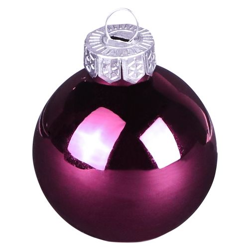 Article Boules de Noël en verre Berry Mix boules d&#39;arbre Ø4cm 24 pcs