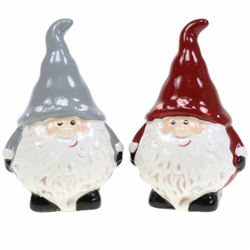 Article Décoration de noël Père Noël Déco Figurine 10cm 2pcs