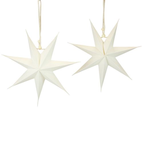 Floristik24 Fenêtre poinsettia, étoiles en papier Noël, étoile pliante Ø20cm 4pcs