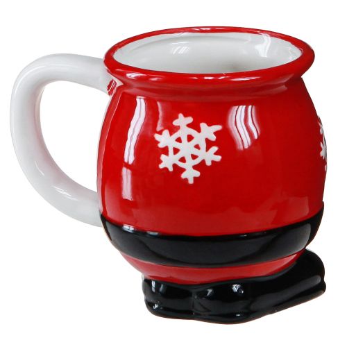 Article Tasse de Noël tasse en céramique Père Noël 10,5cm 2pcs