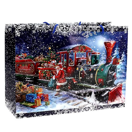 Sac de Noël sac cadeau 25cm x 34,5cm
